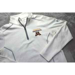 Under Armour University of Minnesota Gophers 1/4‎ Zip Pullover Men's M White